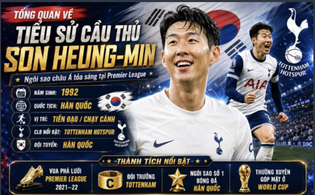 Son Heung Min Biography, Career Journey, Playing S...